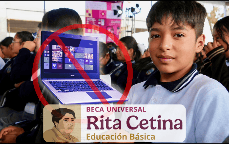 Dado que la convocatoria de la Beca Rita Cetina siga vigente, es posible actualizar datos de registro. ESPECIAL/X/@apoyosbienestar