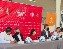 El Mundialito Escolar se desarrollará de marzo a junio y fue presentado en la primaria Carmen Aldrete Castillo. ESPECIAL