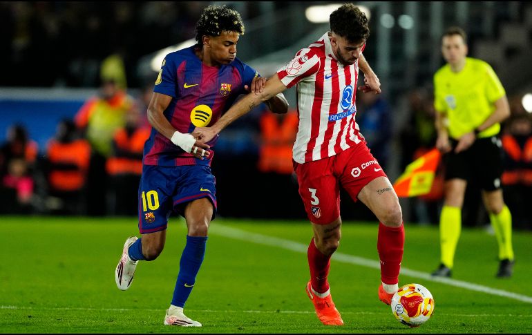 A pesar de la clasificación a semifinales, el Atlético de Madrid generó más dudas que certezas. EFE/ A.García.