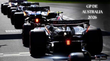 El GP de Australia 2026 se disputará entre los días 5 y 7 de marzo en el circuito Albert Park, ubicado en Melbourne, Australia. ESPECIAL / AFP y CANVA