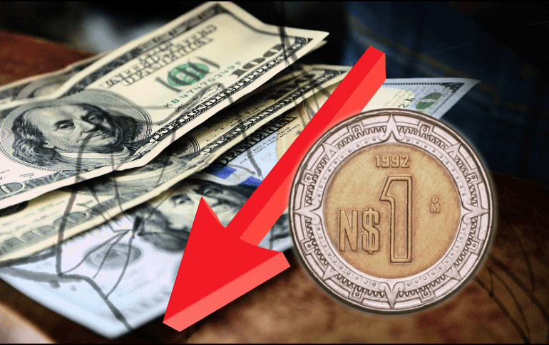 El peso mexicano se resiente frente al dólar ante el recrudecimiento de las hostilidades en Medio Oriente. EL INFORMADOR/ARCHIVO