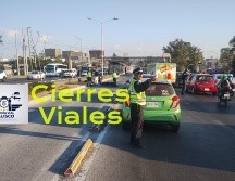 Estos son los puntos de Guadalajara que presentan cierres viales o retrasos en el transporte público este miércoles 4 de marzo. ESPECIAL / FACEBOOK Policía Vial Jalisco