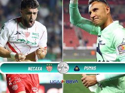 Necaxa y Pumas se enfrentan en el Estadio Victoria durante la Jornada 10 del Clausura 2026. ESPECIAL / IMAGO7 y CANVA