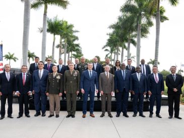 EU y naciones de América Latina avanzaron en un acuerdo de colaboración para combatir a los grupos criminales. EFE/DEPARTAMENTO DE GUERRA EU