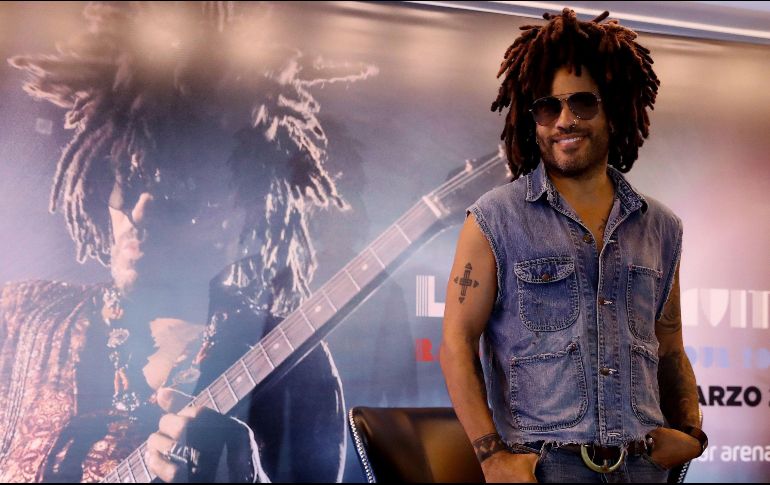 Lenny Kravitz se presentará en el Auditorio Telmex. EFE.