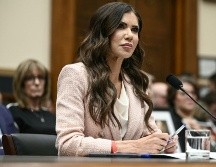 Kristi Noem, ahora exsecretaria de Seguridad Nacional de Estados Unidos. AFP / B. Smialowski