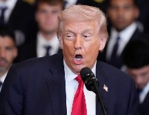 Donald Trump sostiene que los ataques contra Irán tienen el objetivo de proteger a los estadounidenses y acabar con las capacidades militares iraníes. AP/A. Brandon