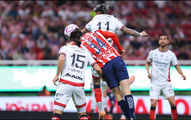 La última vez que Atlas derrotó a Chivas como local en el Clásico Tapatío de Liga MX fue el 20 de abril de 2018, durante el torneo Clausura 2018. Imago7 / ARCHIVO