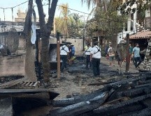 Las autoridades aún no han informado sobre las pérdidas económicas por el siniestro, luego de que muchos negocios quedaran en pérdida total. ESPECIAL/X/ @salomonj