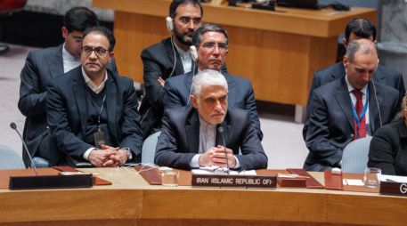 Embajador iraní ante Naciones Unidas, Amir Saeid Iravani. EFE/OLGA FEDOROVA