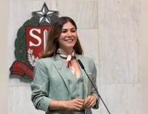 Hoy venimos a compartir con todas y todos ustedes nuestra lucha: la salud como un derecho, no un privilegio: Mónica Magaña, diputada de Movimiento Ciudadano. CORTESÍA