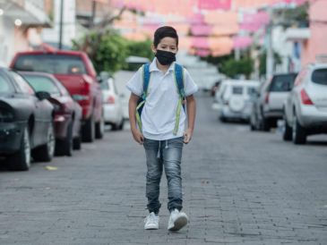 La medida de utilizar cubrebocas en las escuelas fue implementada hace un mes, tras el repunte de casos de sarampión en la entidad. EL INFORMADOR  / ARCHIVO