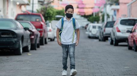 La medida de utilizar cubrebocas en las escuelas fue implementada hace un mes, tras el repunte de casos de sarampión en la entidad. EL INFORMADOR  / ARCHIVO