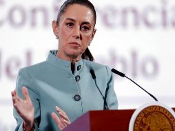 Sheinbaum indicó con calma que abordará el tema el próximo lunes durante su conferencia matutina. EFE/EFE/ Isaac Esquivel