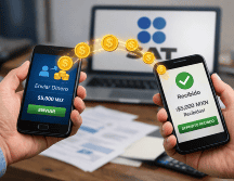 El SAT subraya que la transparencia en movimientos financieros evita revisiones o problemas fiscales. ESPECIAL