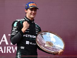 George Russell se llevó la victoria en el circuito de Albert Park tras una gestión impecable. EFE/J. Carrett