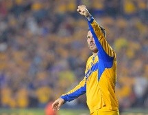 André Pierre Gignac jugó el que puede ser su último clásico contra el Monterrey. EFE/M. Sierra