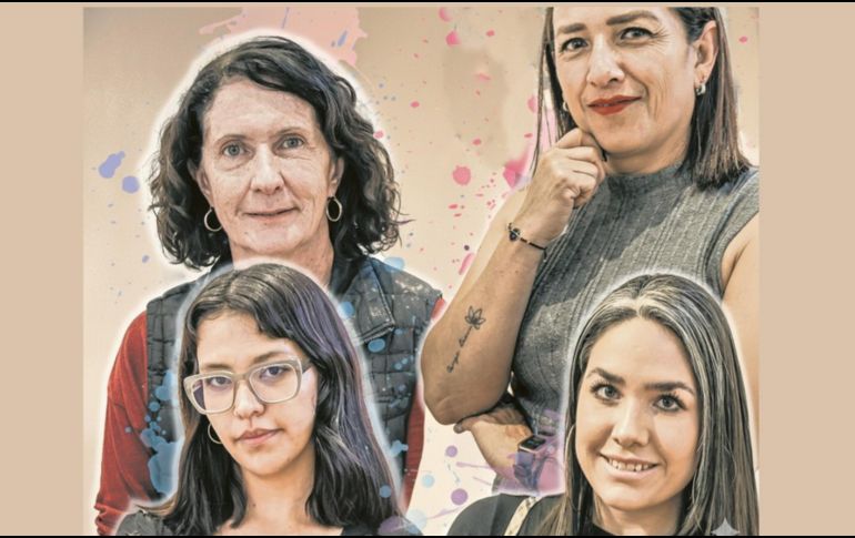 Directoras de museos. María Isabel Orendáin Martínez, Mayra Huerta, Mónica Marcela Guzmán Espinosa y Andrea Silva Ambriz. ESPECIAL