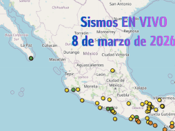 EN VIVO | Sismos en México | Domingo 8 de marzo. ESPECIAL / SSN