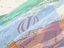 Captura que muestra la disminución del tráfico marítimo en el estrecho de Ormuz. EFE/Vesselfinder.com ESPECIAL/Unsplash