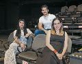 De izquierda a derecha: Abigail Vázquez (encargada de LARVA); Carlos González (director de Cultura Guadalajara); y Edith Castillo (encargada del Teatro Jaime Torres Bodet). EL INFORMADOR/ J. Acosta