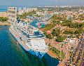Los cruceros continúan siendo uno de los principales motores del turismo internacional que llega a Puerto Vallarta. ESPECIAL