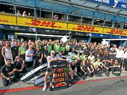 Aunque no sumaron puntos en su estreno, el equipo respaldado por General Motors considera que haber colocado ambos autos en la parrilla representa un primer paso importante. ESPECIAL