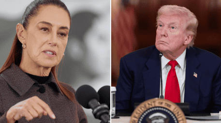 Claudia Sheinbaum recordó que está la apertura de seguir cooperando y trabajando en conjunto con EU en inteligencia y en otras actividades relacionadas con la seguridad. EFE / I. ESQUIVEL / EFE / ARCHIVO