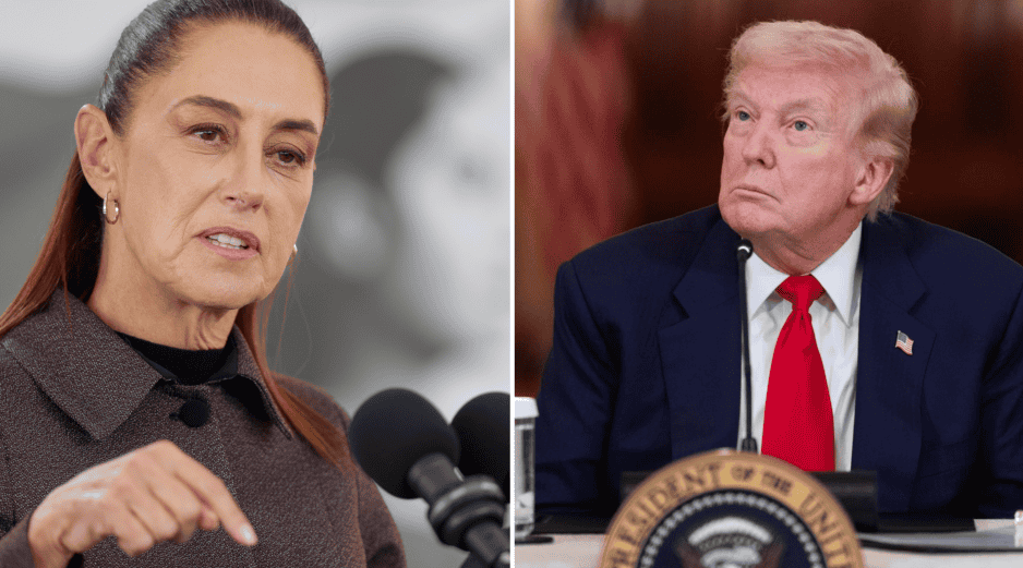 Claudia Sheinbaum recordó que está la apertura de seguir cooperando y trabajando en conjunto con EU en inteligencia y en otras actividades relacionadas con la seguridad. EFE / I. ESQUIVEL / EFE / ARCHIVO