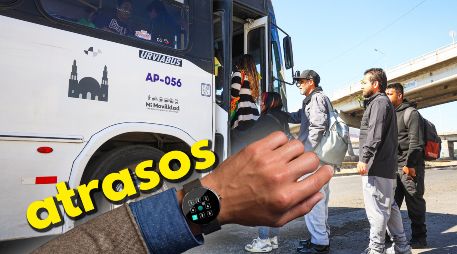 Estas son todas las rutas que presentan atrasos esta mañana de martes 10 de marzo. EL INFORMADOR / ARCHIVO