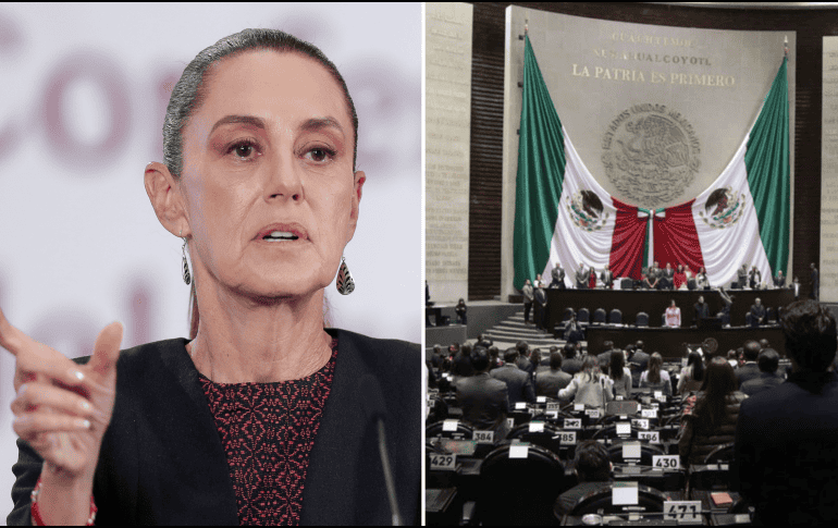 La Presidenta señaló que ella cumplió con enviar esta propuesta de reforma electoral. EFE / I. ESQUIVEL / SUN / ARCHIVO