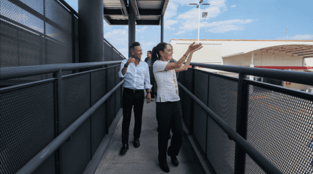 Defensa destacó la construcción de nueva infraestructura ferroviaria como parte del Plan México. X / @PabloLemusN