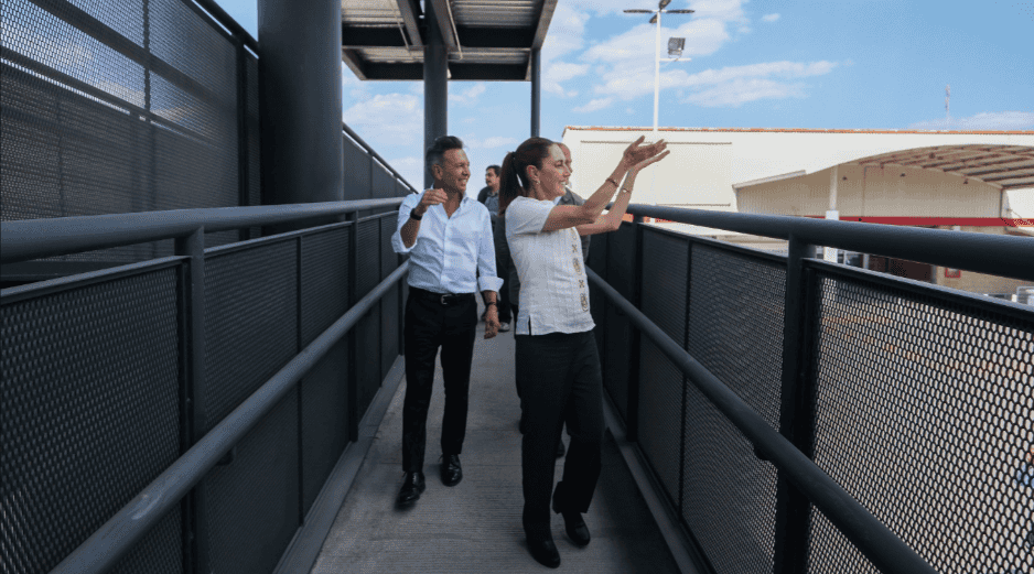 Defensa destacó la construcción de nueva infraestructura ferroviaria como parte del Plan México. X / @PabloLemusN