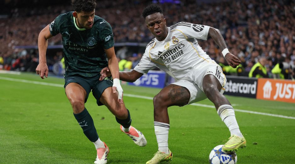 Desde 2020, Real Madrid y Manchester City se han visto las caras en la competencia cada año, excepto en 2021 y en total, han chocado en 15 ocasiones. AFP/ T. COEX.