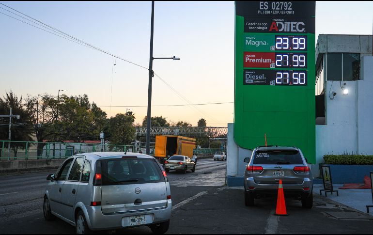 Estrategia nacional mantiene el precio de la gasolina regular en niveles accesibles al consumidor. EL INFORMADOR/J.ACOSTA