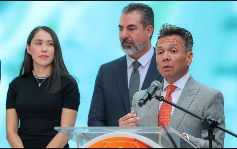 El Gobernador de Jalisco señaló que durante la gira de la Presidenta por Jalisco le expresó esta petición, además de que se mostró a favor de eliminar el nepotismo de los cargos de elección popular. EL INFORMADOR / A. NAVARRO