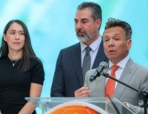 El Gobernador de Jalisco señaló que durante la gira de la Presidenta por Jalisco le expresó esta petición, además de que se mostró a favor de eliminar el nepotismo de los cargos de elección popular. EL INFORMADOR / A. NAVARRO