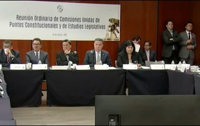 El proyecto obtuvo respaldo únicamente de legisladores de Morena. ESPECIAL/ Senado de México.