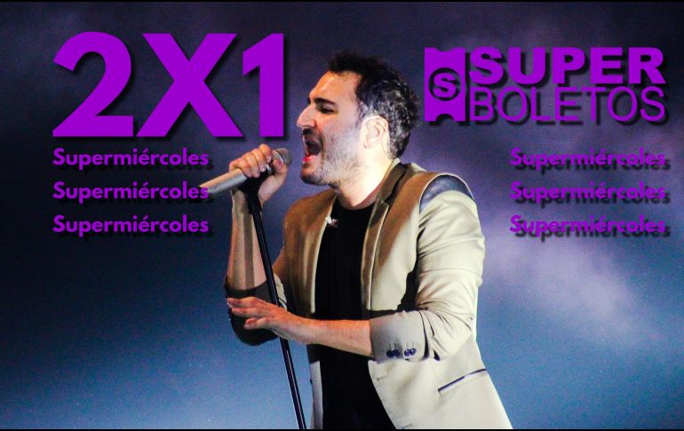 Estos cinco conciertos de la Arena Guadalajara se encuentran al 2x1 solo por hoy 11 de marzo. NTX / ARCHIVO