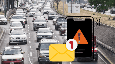Revisa las notificaciones de la contingencia ambiental (Fase I) activa desde el pasado 10 de marzo por la tarde. SUN / ARCHIVO