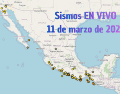 EN VIVO | Sismos en México | Miércoles 11 de marzo. ESPECIAL / SSN