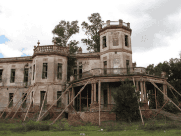 La hacienda se construyó en la época del Porfiriato. ESPECIAL