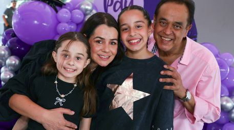 Rebeca Cosío Corella, Paulina Corella, Paulina Cosío Corella y Salvador Cosío Gaona. GENTE BIEN JALISCO / Revista del 13 de marzo 2026