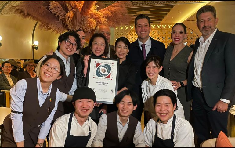 Entre los establecimientos distinguidos, se encuentran Inoran y Fonda Mexicana, dos espacios que acercan la cultura mexicana al consumidor en Japón a través de la hospitalidad, gastronomía y el conocimiento del Tequila. CORTESÍA