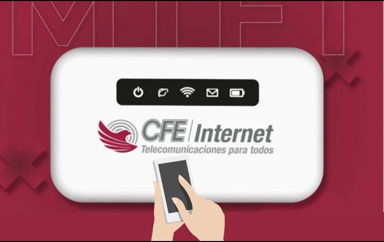 Una vez activado el equipo, el usuario puede realizar recargas según su consumo de internet. ESPECIAL/CFE