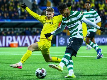 En la pequeña ciudad de 50 mil habitantes, el Bodo/Glimt congeló al Sporting de Lisboa. EFE/F. Varfjell.