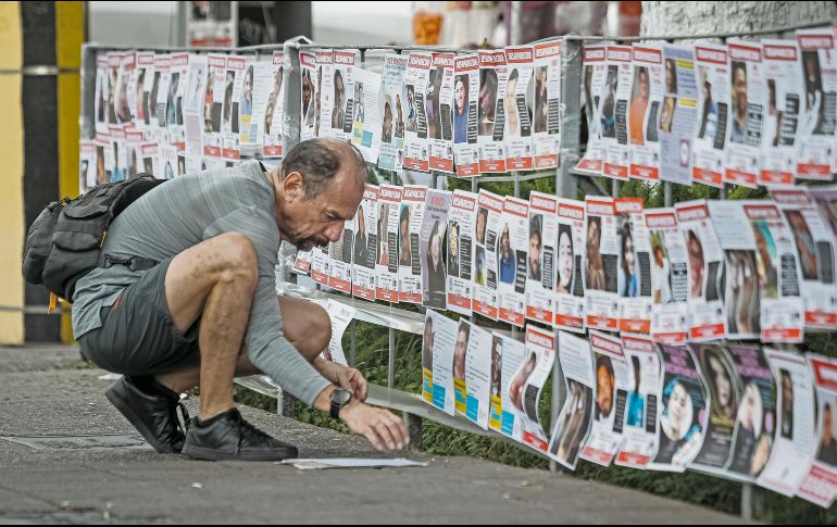 Un estudio de la Universidad Iberoamericana analiza patrones de desaparición en México con enfoque de género. EL INFORMADOR