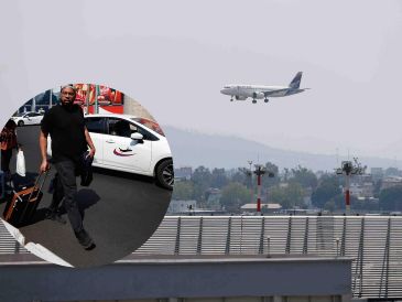 En 2023 ocurrió una situación similar, cuando los taxis de plataforma prácticamente desaparecieron del aeropuerto por un tiempo. ESPECIAL / SUN