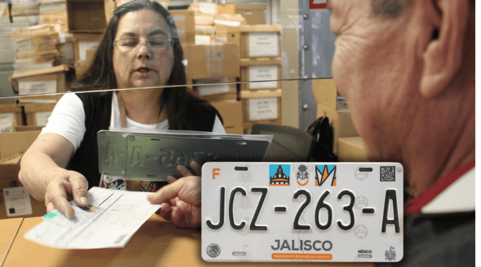 El canje de placas es un trámite obligatorio para todos aquellos vehículos cuyas láminas tienen los diseños 