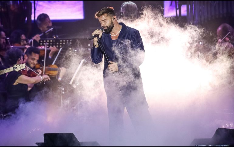 Ricky Martin regresa a Guadalajara para ofrecer un concierto en el Estadio Panamericano de los Charros de Jalisco. EL INFORMADOR • ARCHIVO.